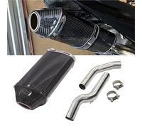 Scarico per moto Silenziatore In Fibra Di Carbonio Con Raccordo Centrale Per HONDA CBR1000RR 2004-2007 2006 2005 Scarico Per Moto