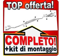 Scarico per OPEL ASTRA G 1.6 16V 101 CV Coupe Cabrio +Tubo
