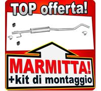 Scarico per OPEL CORSA C TIGRA 1.2 75/80CV 1.4 TWIN TOP/PORT dal 2000