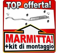 Scarico per OPEL ZAFIRA A B 1.6 74/85kW 1.8 92/103kW dal 2003 Marmitta