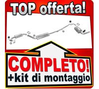 Scarico per RENAULT TRAFIC I 2.1 D 64 CV LWB lungo