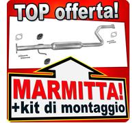 Scarico per ROVER 400 (414/416) 1.4 1.6 16V 2-Volumi 95-99 Marmitta