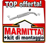Scarico per SEAT AROSA VW LUPO 1.4 TDI 1.7 SDI 1997-2005 Marmitta
