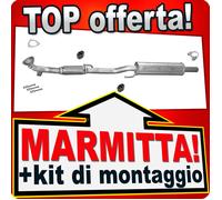 Scarico per SEAT IBIZA SKODA FABIA ROOMSTER VW POLO 1.2 dal 2005