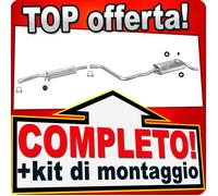 Scarico per VW POLO (86C) 1.0 1.3 Hatchback Coupe 1984-1990