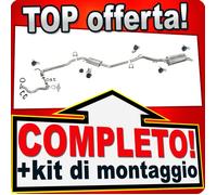Scarico per VW T4 1.9 2.4 2.5 D TD TDI LWB 96-03 +Tubo di riparazione + Tubo