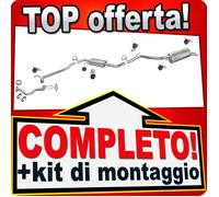 Scarico per VW T4 1.9 2.4 2.5 D TD TDI SWB 96-03 +Tubo di riparazione + Tubo