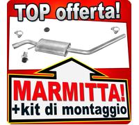 Scarico per VW T4 1.9 TD 2.4 D 2.8 VR6 2.0 2.5 LWB 1996-2003 Marmitta
