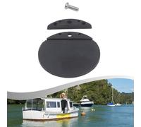 Scarico per yacht con valvola di ritegno, sistema di drenaggio per parti della barca sotto il ponte, struttura in materiale ABS, uscita unidirezionale per la prevenzione del riflusso, include raccordo