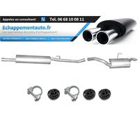 Scarico Peugeot Expert 2.0 01-06 SWB Tubo Centrale + Silenziatore 9456200580