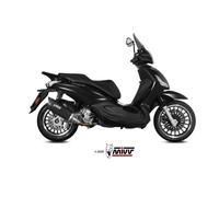 MV.PG.0001.LV - Terminale Scarico MIVV MOVER Black PIAGGIO BEVERLY 300 (10-)
