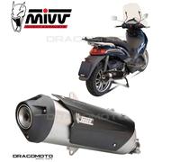 Terminale Scarico Omologato MIVV Urban Acciaio inox Gilera Fuoco 500 2007 > 2013