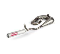 Tecnigas Proma Piaggio Ciao/bravo 50 Cc Not Homologated Muffler Argento Not Homologated