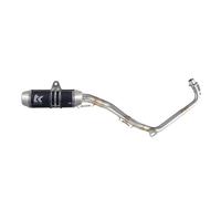 Scarico Pit Bike Malcor Race 160 Doppio Finale Piccolo (Testata Cilindri KLX )