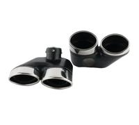 Scarico Punta Coda Per Benz W220 S350 S320 S500 1 Paio Di Terminali Di Scarico Per Auto In Acciaio Inox Statico, Ugello Per Tubo Di Scappamento Bocca Terminale Tubo