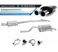 Scarico Renault Clio II 1.4 Centrale + Silenziatore 7700418570 7700418567