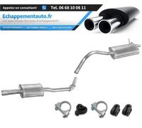 Scarico Renault Kangoo 1.2 43 KW Centrale + Silenziatore 7700309504 7700308548