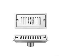 Scarico rettangolare progettato in modo efficiente per la tensione dei capelli e il controllo degli odori in varie impostazioni (medio)