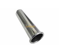 Scarico Rotondo Coda Tubo Acciaio Inox Lucidato 2 " Laminato Out Punta Terminale