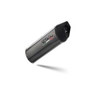 Gpr Exhaust Systems Furore Poppy Husqvarna Te 610 E/sm 610 05-06 Ref:cat.82.fupo Homologated Oval Muffler Nero Homologated