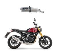 SCARICO MARMITTA GPR Satinox Triumph Scrambler 400 X 2023 2025