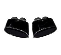 Scarico Silenziatore Per S4 S5 S6 S7 S3 Per RS4 RS5 RS6 RS7 RS3 Sistema A Doppio Connettore Terminale Di Scarico Marmitta Ovale In Acciaio Inossidabile