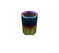 Scarico Silenziatore Per Toyota Landcruise150 LC120 2003-2022 Terminale Di Scarico In Acciaio Inossidabile Parti Decorative Per La Gola Della Coda(BLUE 1pc)