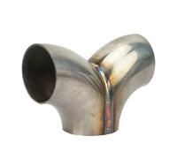 Scarico Silenziatore Raccordo Adattatore Universale A Y Per Scarico Auto, 51/57/70/76 Mm, In Acciaio Inox, Da 2/2,25/2,5/3,0 Pollici.(63mm)