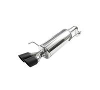 Scarico Sportivo 100% Inox compatibile con Fiat Grande Punto 1.4T-Jet (155HP) 2007-2x80mm Ceramica Nero (Ø60mm)
