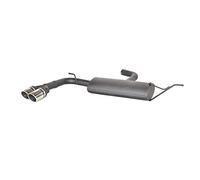 Scarico sportivo compatibile con Audi A3 (8V) Sedan 1.8 TSI 132kW 2013-2x80mm