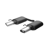 Scarico Sportivo Doppio Auto-Style, 120x80 mm