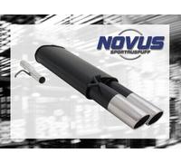 Scarico sportivo NOVUS gruppo N ESD 2x 90mm design SR per VW Passat 3B / 3BG
