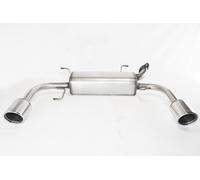 Marmitta Sportiva Ulter Per SUZUKI Swift Sport 4 BJ 2012-2017 Rotonda 100Mm