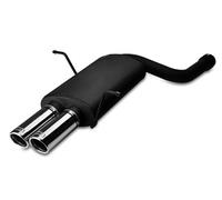 Scarico Sportivo Ulter per 3er BMW E46 320i 323i 328i 2x70mm Tubo Finale Doppio