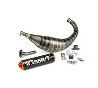 Scarico Stage6 R/T 80 - 90 Derbi Nero / Arancione