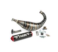 Scarico Stage6 R/T 80 - 90 Derbi Nero / Rosso