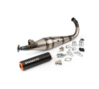 Scarico Stage6 StreetRace MBK 51 Arancione / Nero