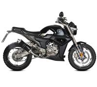 Scarico Storm by Mivv Gp acciaio inox Nero per Zontes ZT 125 G1 2021 > 2022