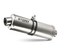 Terminale Scarico Storm by Mivv Gp acciaio inox per Aprilia Tuono V4 2010 > 2016