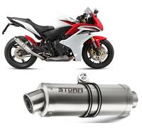 Storm Storm Gp Scarico Sportivo In acciaio inossidabile