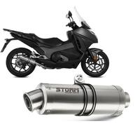 Terminale Scarico Storm by Mivv Gp acciaio per Honda Integra 750 2016 > 2020
