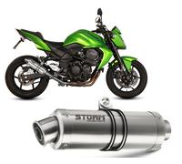 Scarico Storm by Mivv Gp acciaio inox per Kawasaki Z 750 2007 > 2014
