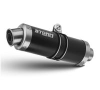 Terminale Scarico Storm by Mivv Gp Nero acc Yamaha Fzs 1000 Fazer 2001 > 2005