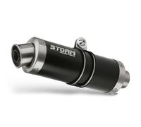 Scarico Storm by Mivv Gp Nero acciaio inox per Yamaha Yzf 1000 R1 2002 > 2003