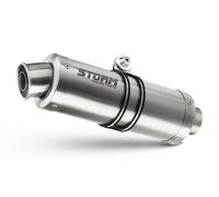 Scarico Storm by Mivv Oval acciaio inox per Suzuki Gsf 1250 Bandit 2007 > 2016