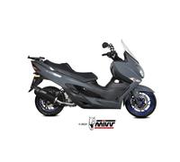 Scarico SUZUKI BURGMAN 400 Mivv Mover Inox Verniciato Nero MV.SU.0002.LV