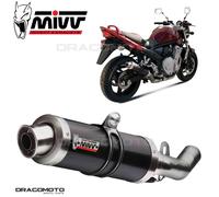S.030.LXB - Terminale Scarico Mivv GP Steel Black Suzuki GSF 650 Bandit/GSX-F