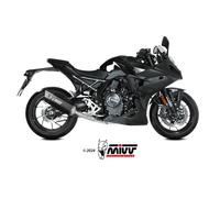 S.063.LR1XB - Scarico Completo MIVV SR-1 Nero Posizione Alta SUZUKI GSX-8S