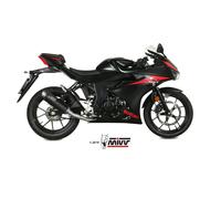 Scarico SUZUKI GSX-R 125 Mivv GP PRO Inox Nero S.055.LXBP