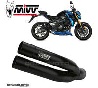 Scarico SUZUKI GSX-S 750 2019 2020 MIVV Double Gun Nero RC